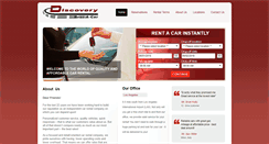 Desktop Screenshot of discoveryrentacar.com